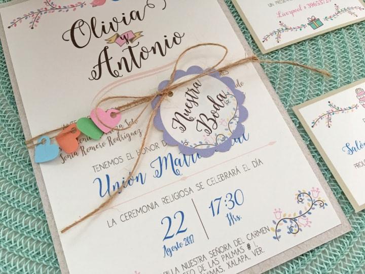 Invitaciones de boda vintage? 40 ideas frescas con aroma añejo - bodas .com.mx
