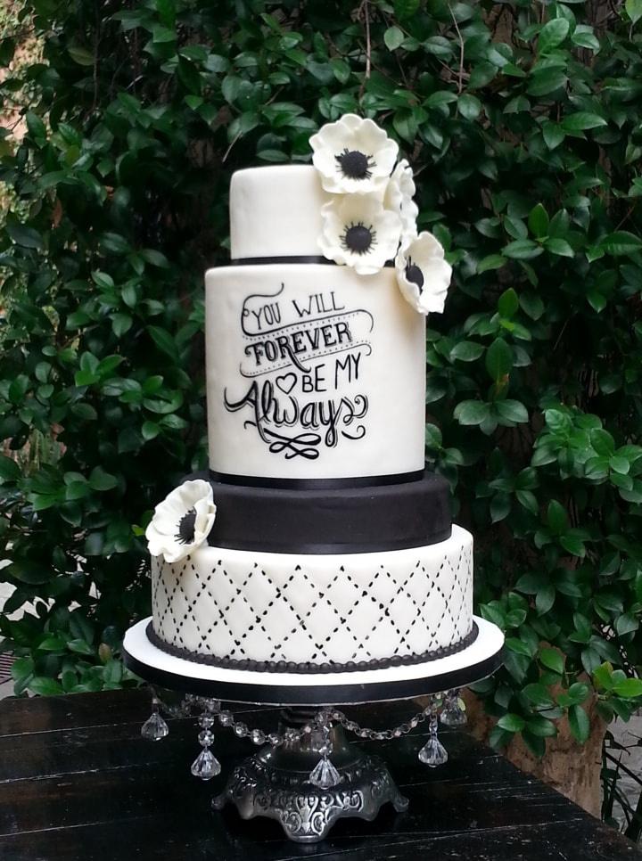 40 decoraciones de pasteles de boda: estilos que les harán suspirar - bodas .