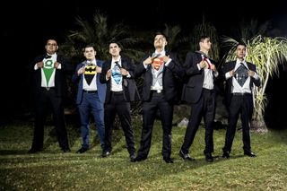 boda con temática de superhéroes