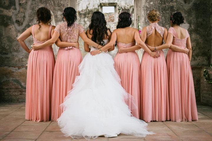 lanzador Asistente Celebridad Dresscode para damas de honor - bodas.com.mx