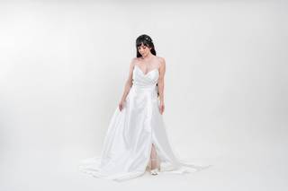 Escote corazón para vestidos de novia civil gorditas