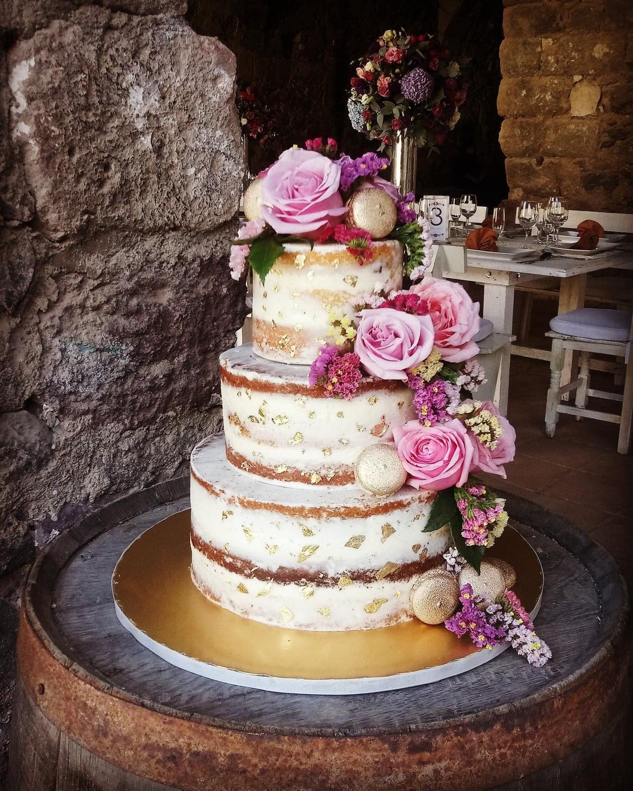 pasteles de boda sencillos y elegantes