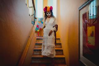 boda temática día de muertos