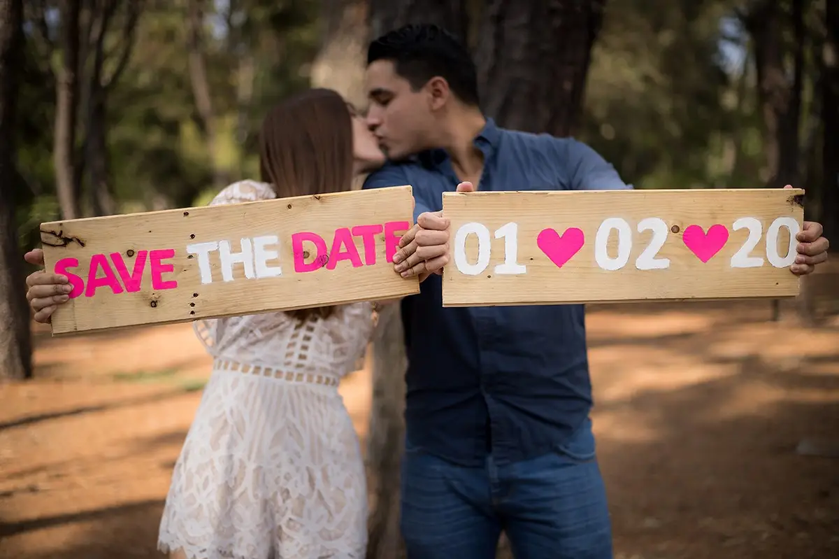 12 ideas para un 'save the date' único y original 