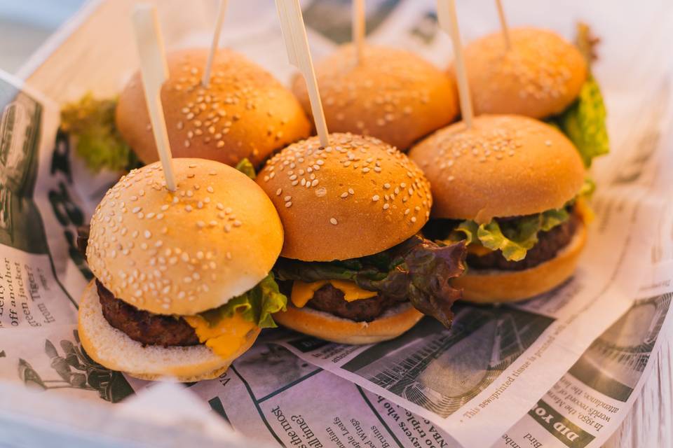 ¿Hamburguesas para la boda? ¡Por supuesto!