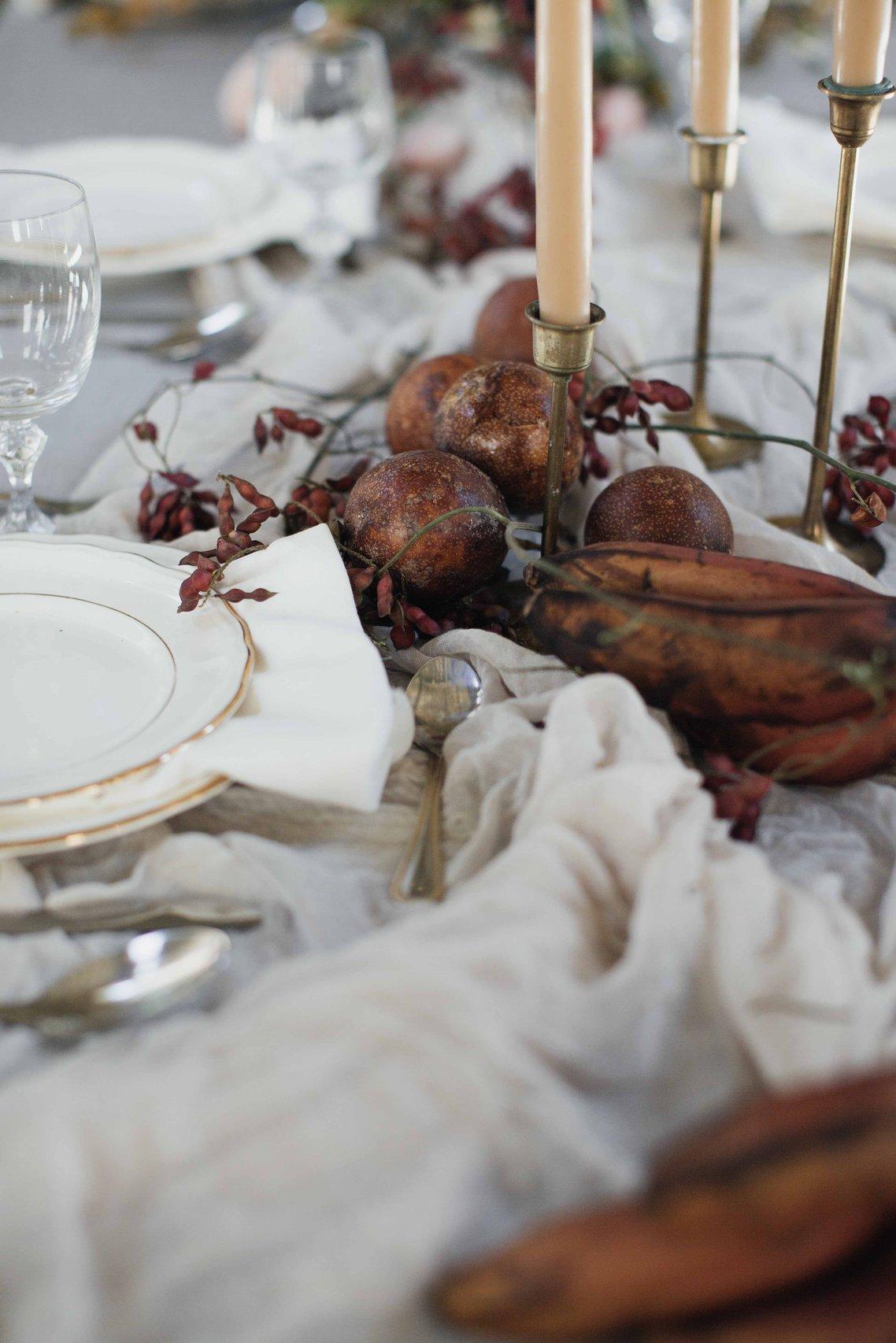 arreglos de mesa para boda navideños