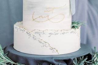 pasteles de boda sencillos y elegantes