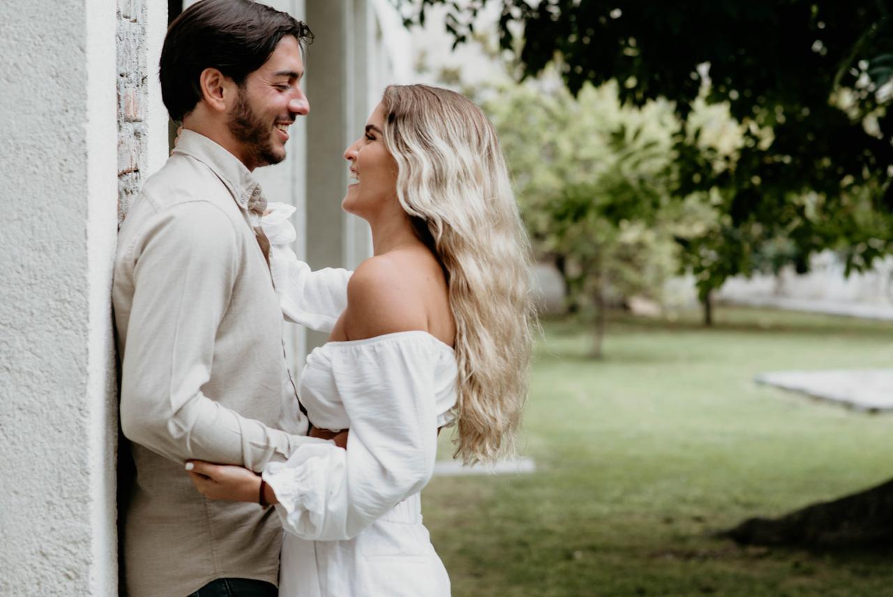 pareja feliz