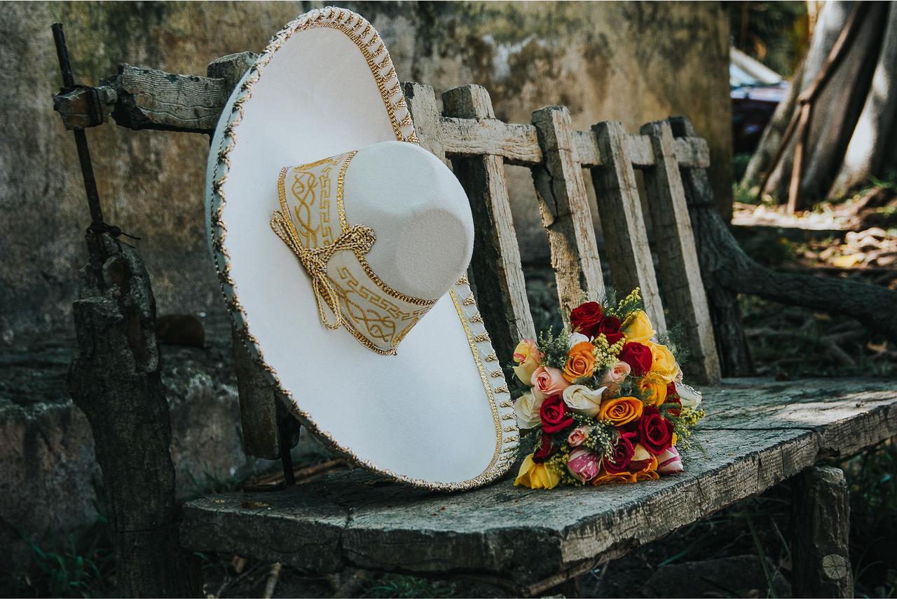 sombrero de charro típico de México