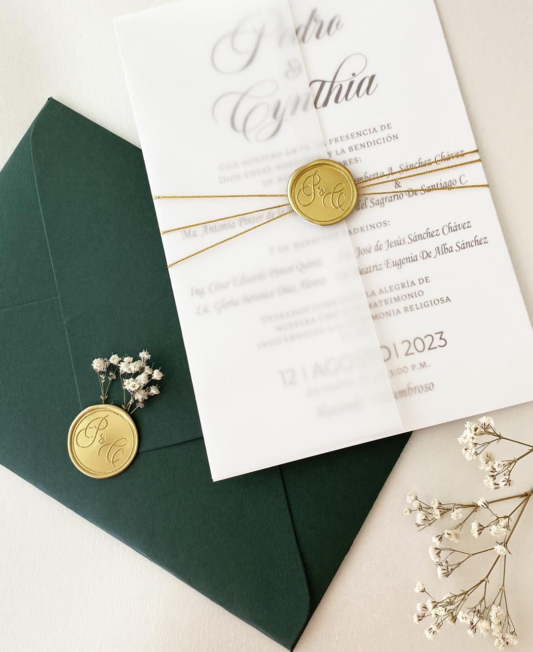 invitaciones de boda elegantes