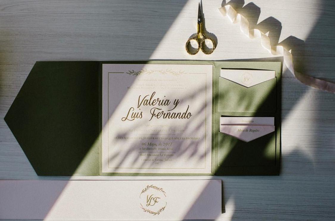 invitaciones de boda para invierno​