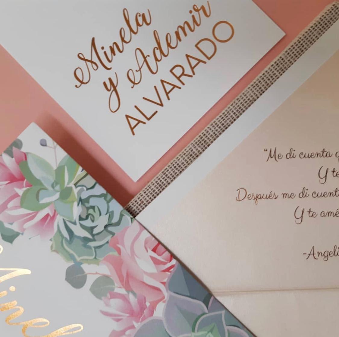 invitaciones de boda para invierno​