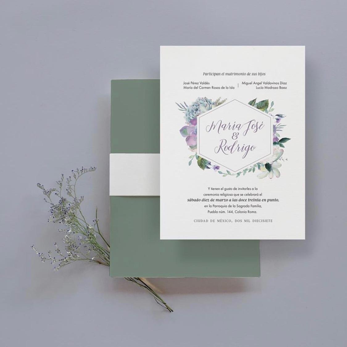 invitaciones de boda​