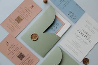 invitaciones de boda para invierno​