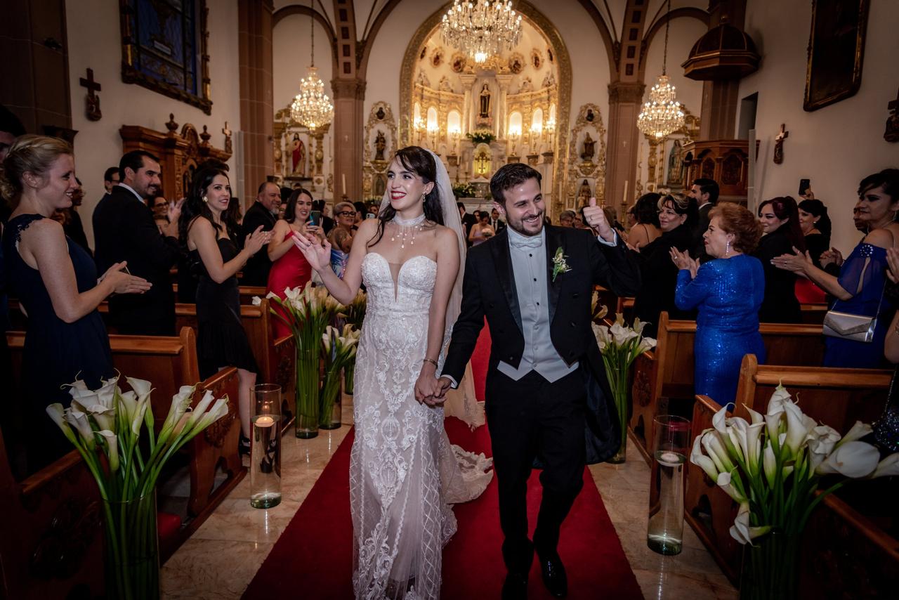 boda por la iglesia