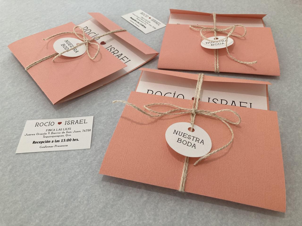 invitaciones de boda para invierno​