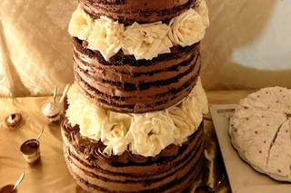 pastel de boda de chocolate