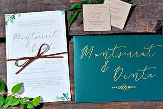 invitaciones de boda para invierno​