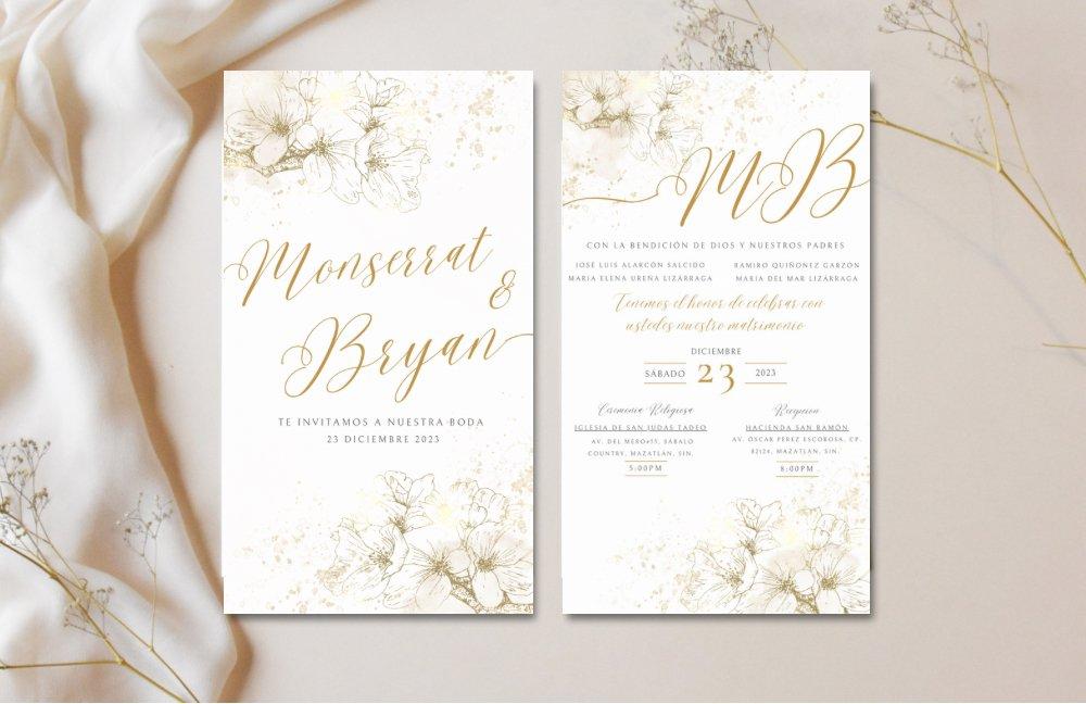 tipografía para invitaciones de boda clásica