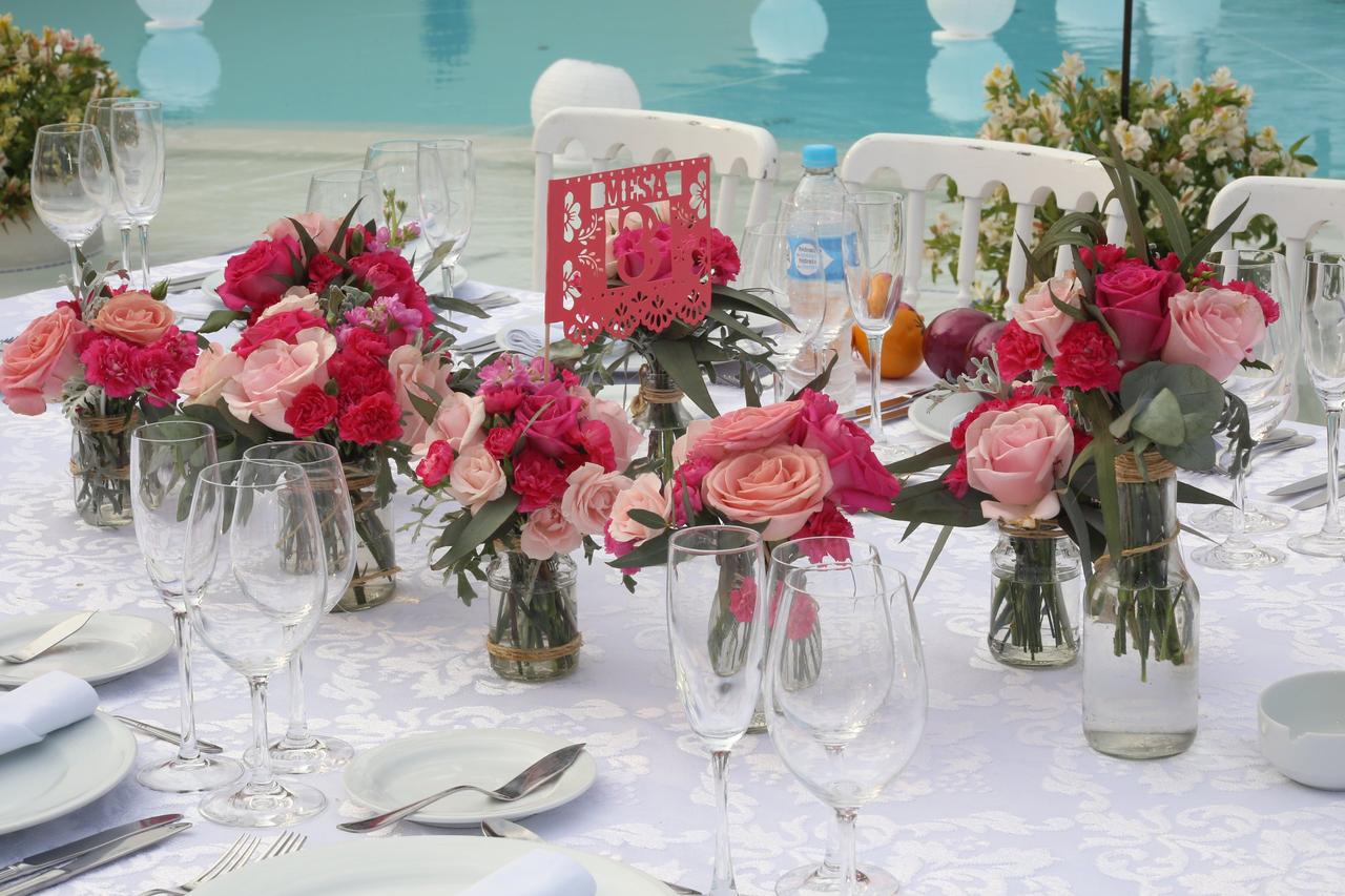 centros de mesa para boda sencillos y elegantes