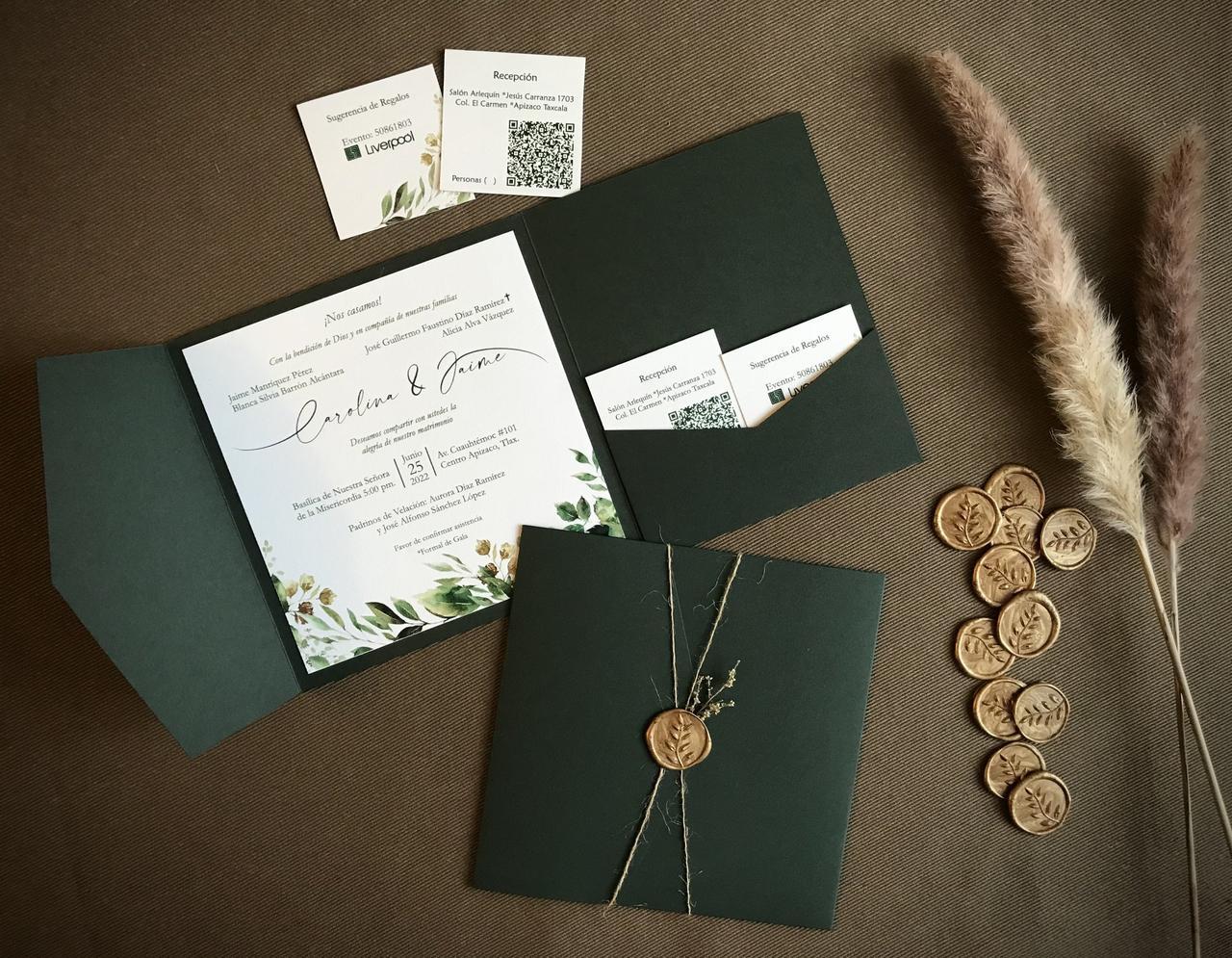 invitaciones para una boda