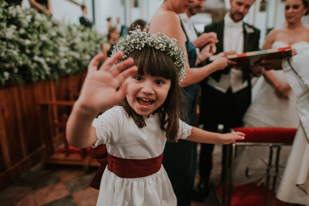 niños en las bodas