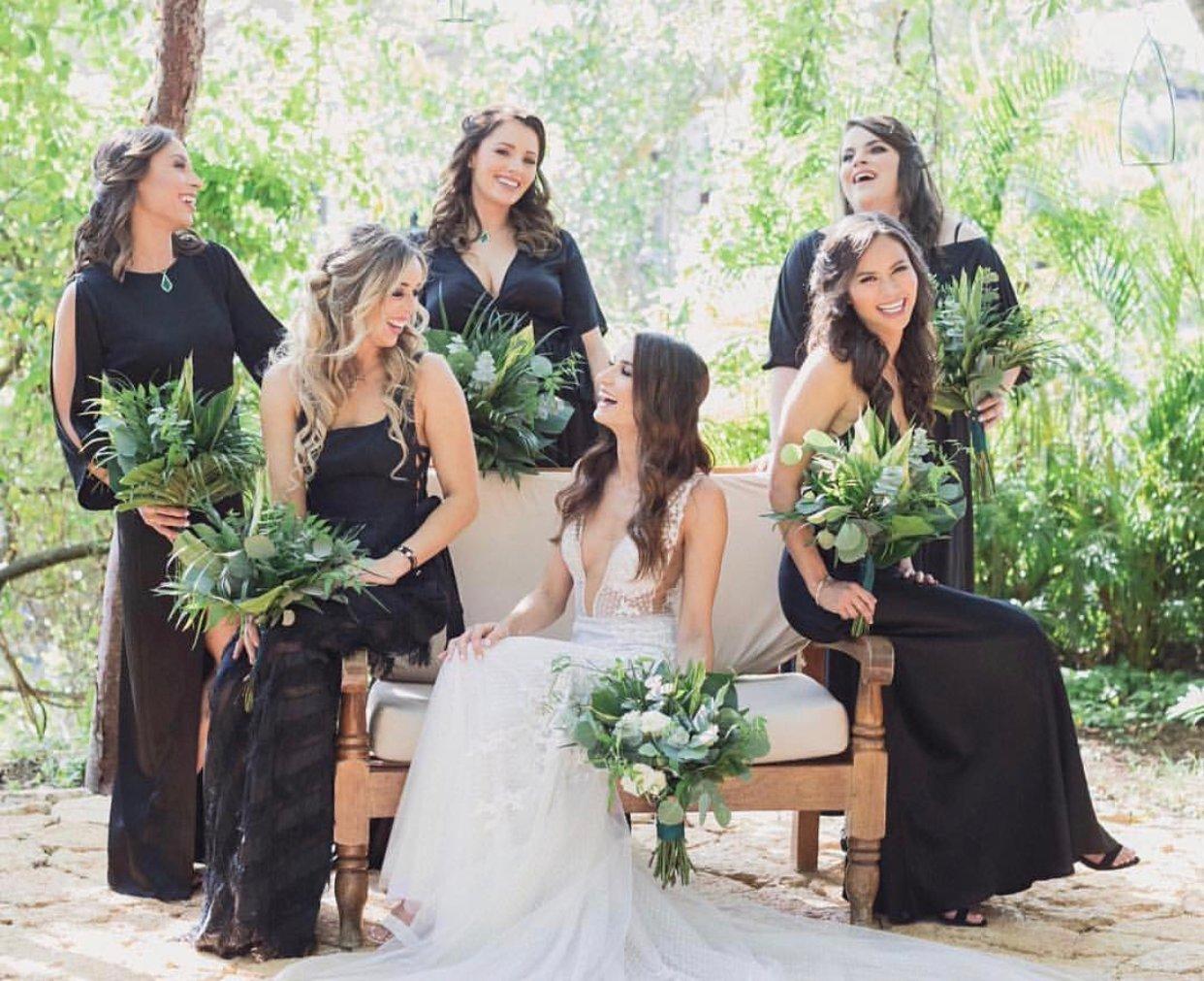 Peinados para damas de honor sencillos