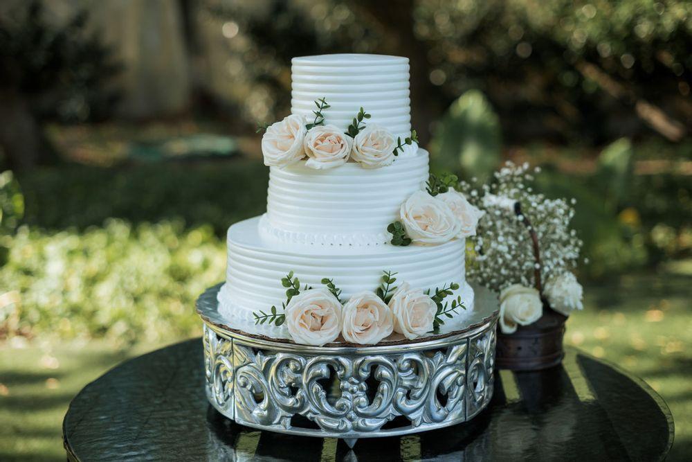 pasteles de boda sencillos y elegantes