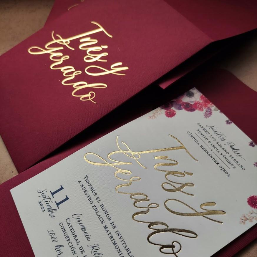 invitaciones de boda para invierno​