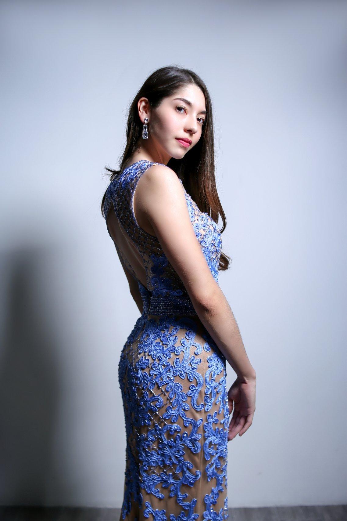 tendencias de vestidos azules