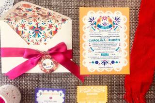 invitación de boda mexicana