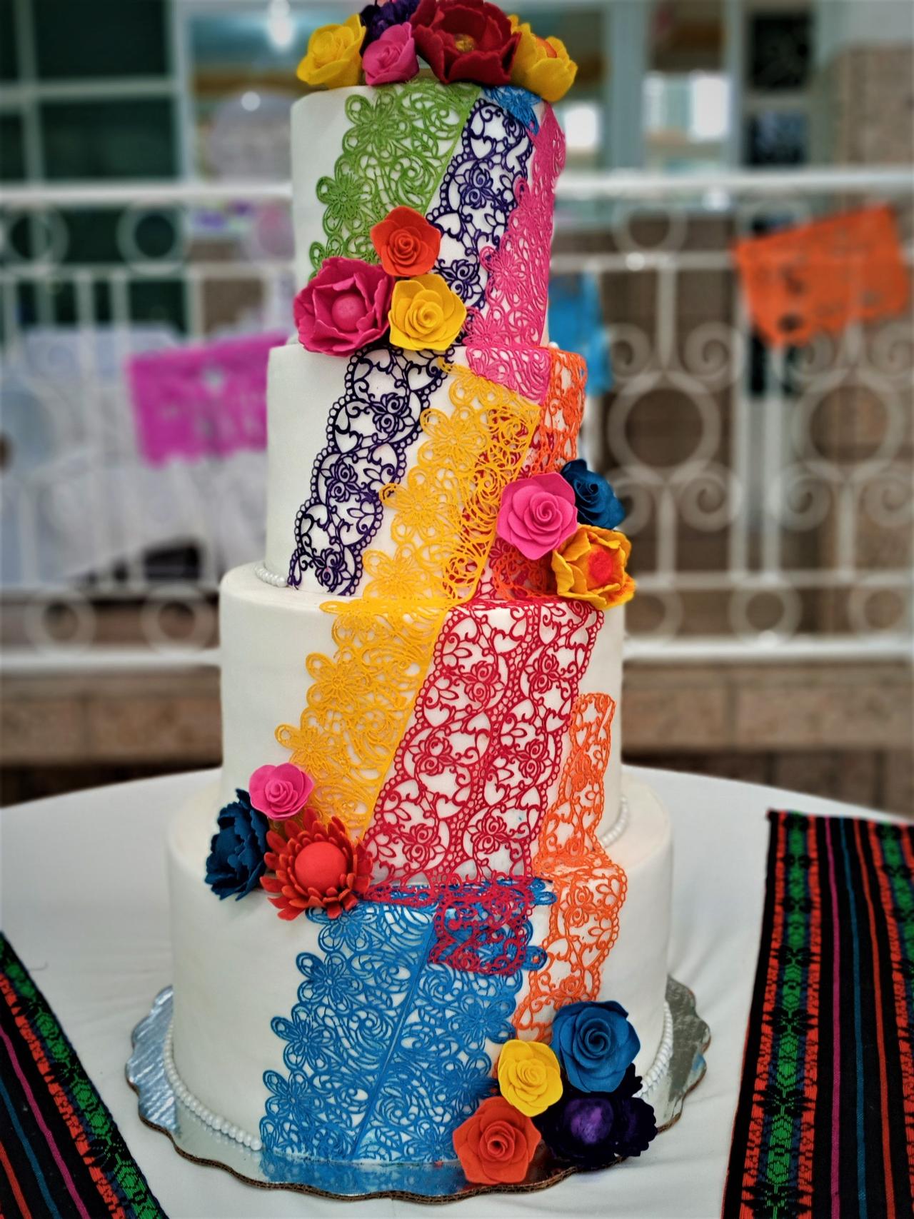 pastel de día de muertos