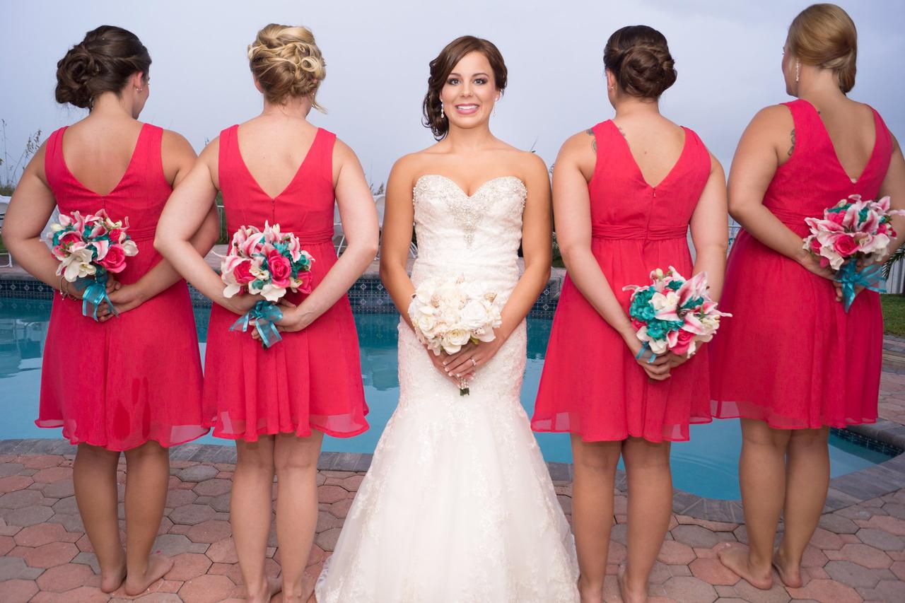 Peinados para damas de honor recogidos