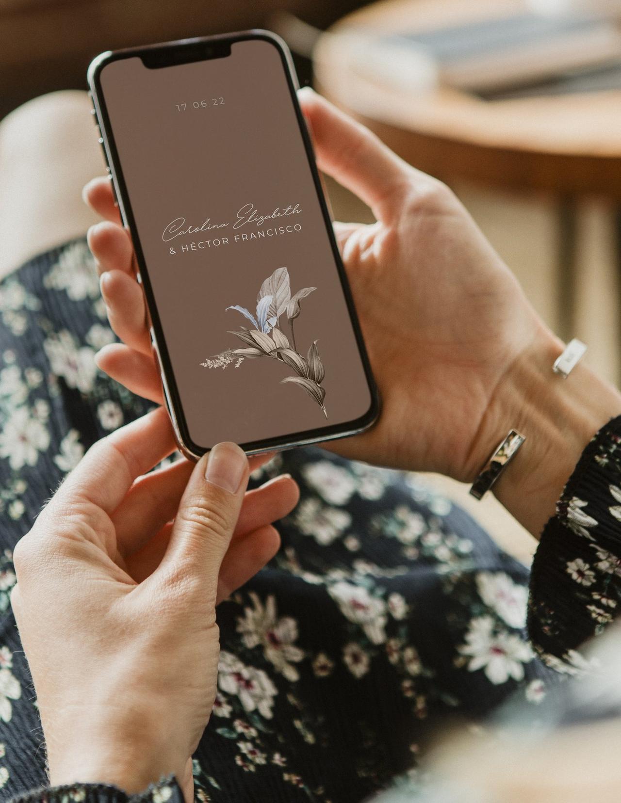 Invitaciones de boda digitales para WhatsApp