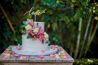 pasteles de boda sencillos y elegantes