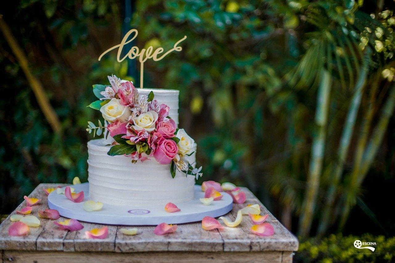 pasteles de boda sencillos y elegantes