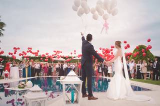 boda con globos