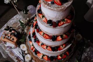 pastel de boda de chocolate