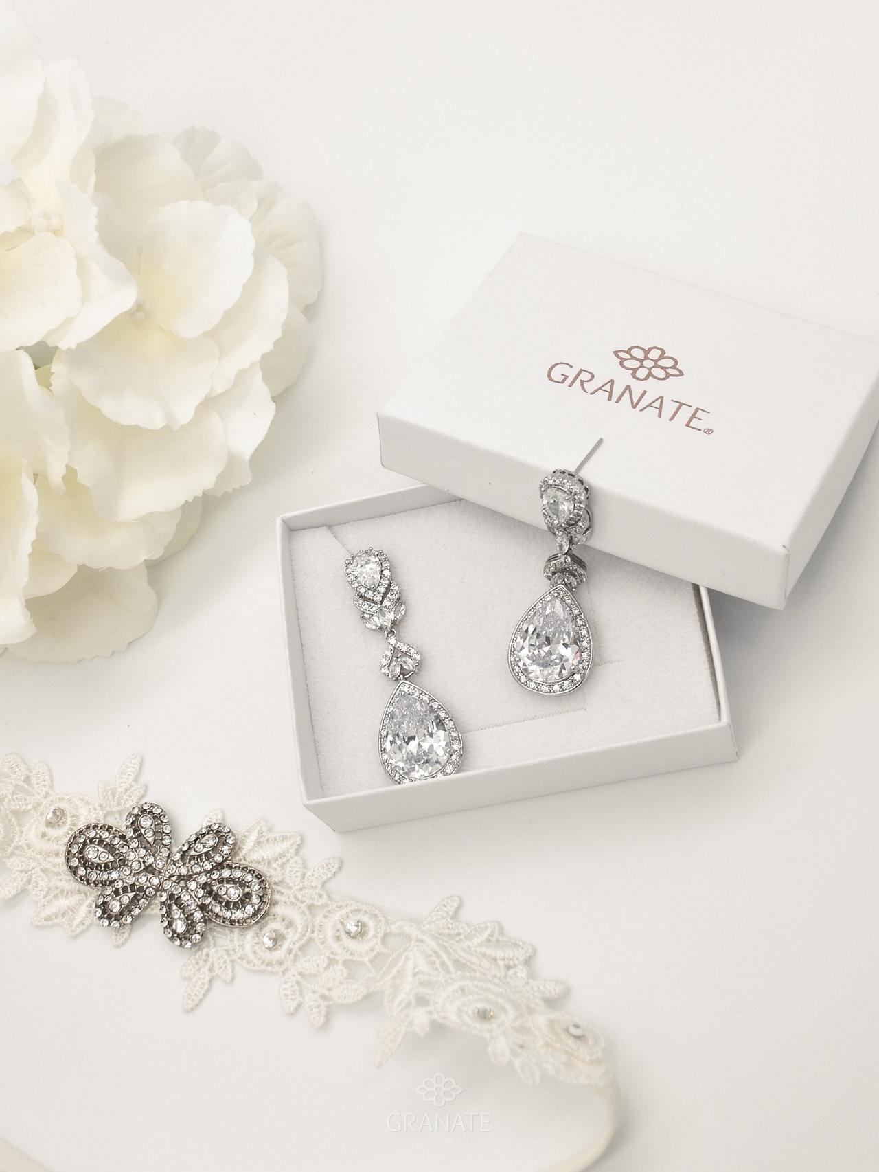 Ideas de regalo de navidad con aretes de diamantes