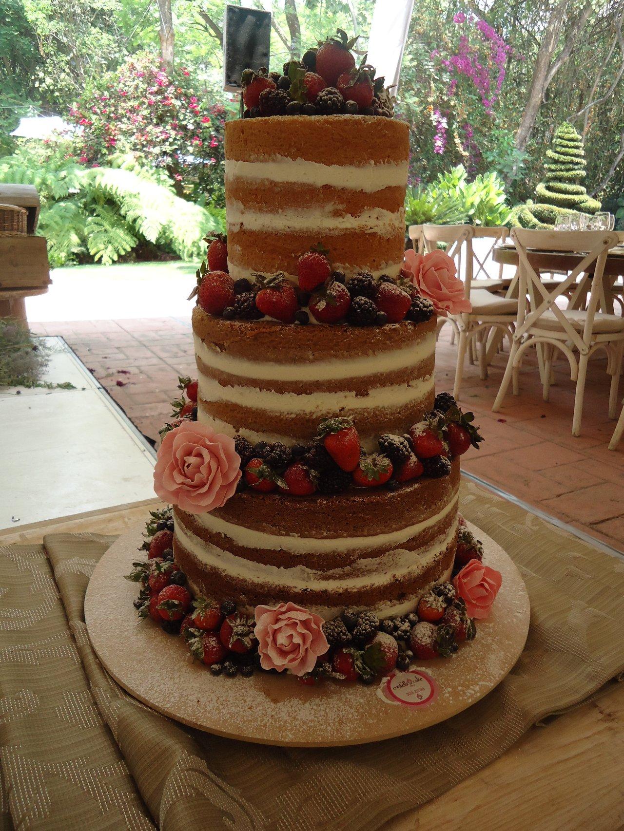 45 naked cakes la tendencia de bodas 2024 más vintage bodas mx