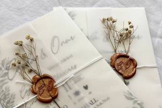 invitaciones de boda para invierno​