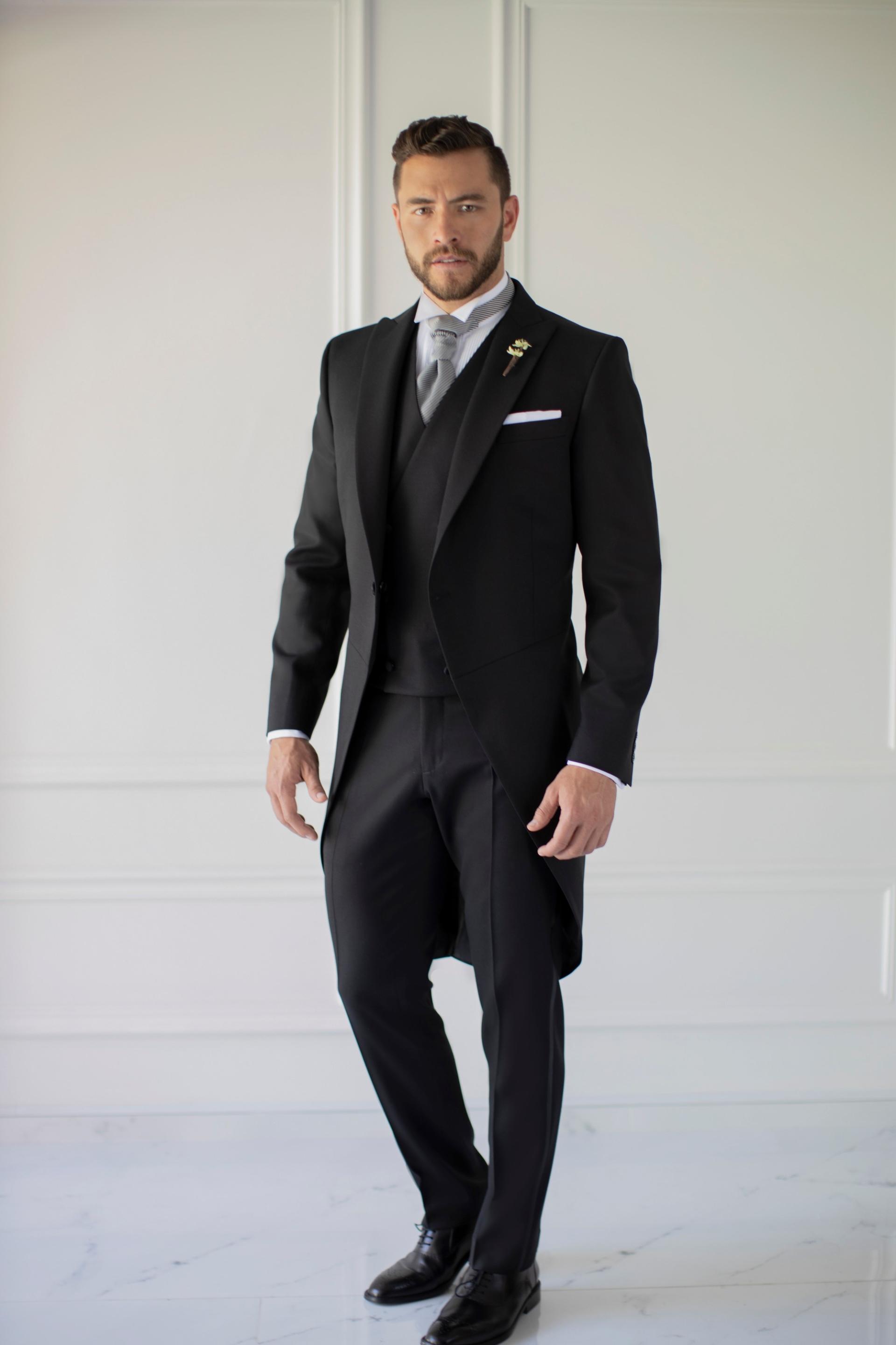 Trajes para hombre: Diferencias entre traje clásico, chaqué, esmoquin y ...
