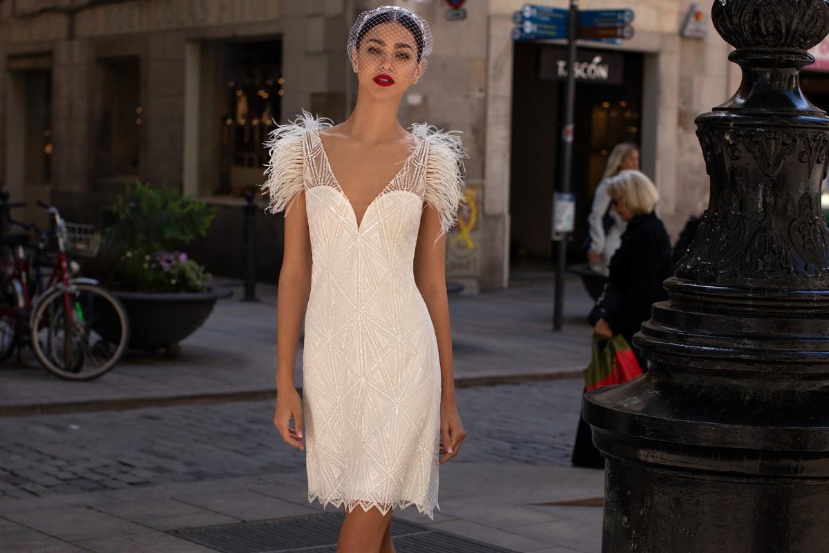 Arreglo Saludar telegrama 40 vestidos de novia cortos... ¡irresistibles! - bodas.com.mx