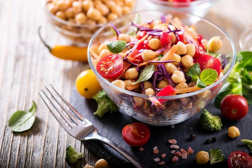 comer bien antes de la boda ensaladas