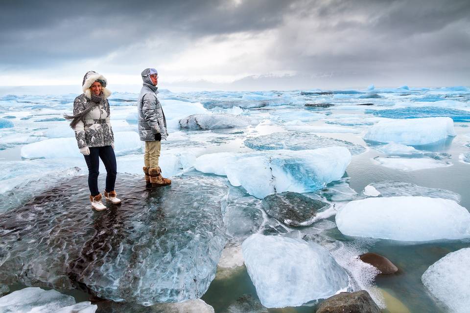 Luna de miel en Islandia: amor en el país del hielo y el fuego
