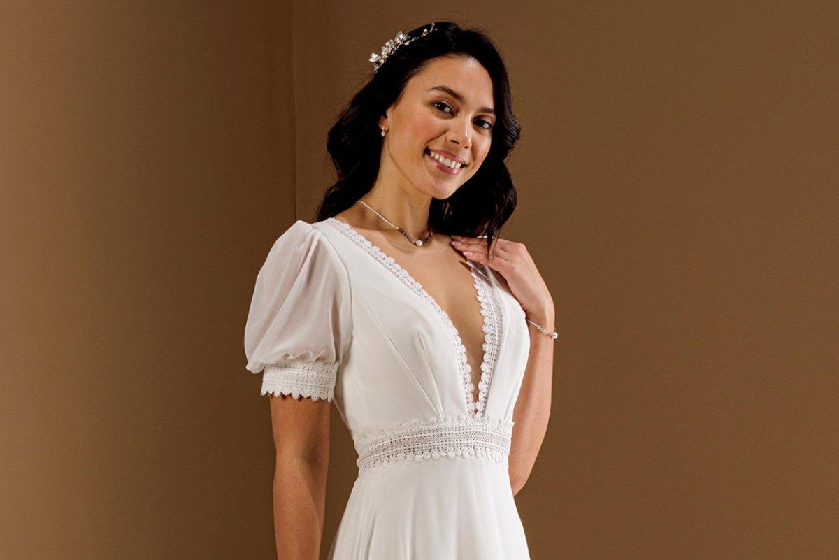 16 tipos de mangas para vestidos de novia, ¿cuáles son tus favoritas? -  