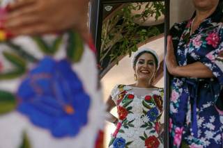 vestidos mexicanos para fiesta de boda