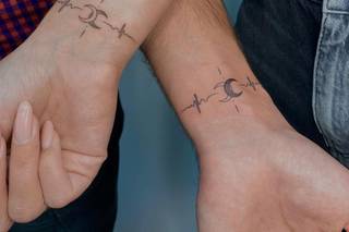 tatuaje coordinado pareja