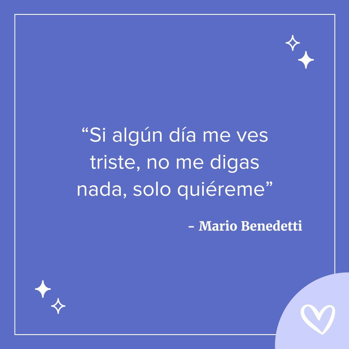 frases de amor para mi novio mario benedetti