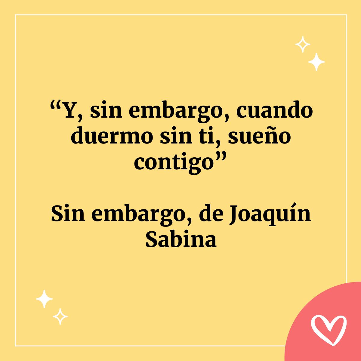 frases de canciones para dedicar
